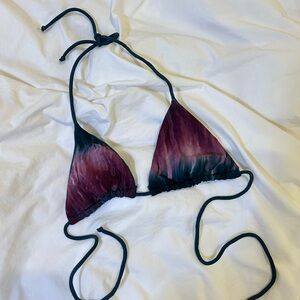 Tie-Dye Bikini Top
